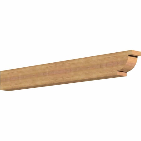 Ekena Millwork Alpine Smooth Rafter Tail, Western Red Cedar, 3 1/2"W x 6"H x 48"L RFT04X06X48ALP00SWR